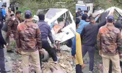 Uttarakhand: Almora Breaking news Ranikhet bhikyasain car accident three people lost life