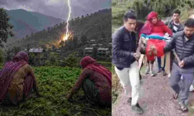 Tehri Garhwal News Hindi: Lightning Strikes Sister-in-Law Duo Working in Field Injured uttarakhand breaking
