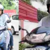 Uttarakhand Agriculture Minister Ganesh Joshi Uses Scooty Instead of Car in Dehradun Fuel Saving Tips India
