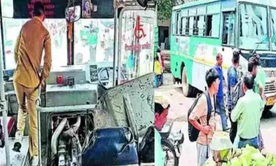 Uttarakhand roadways fire: Roadways bus Kotdwar to Noida catches fire, passengers jump windows breaking news today