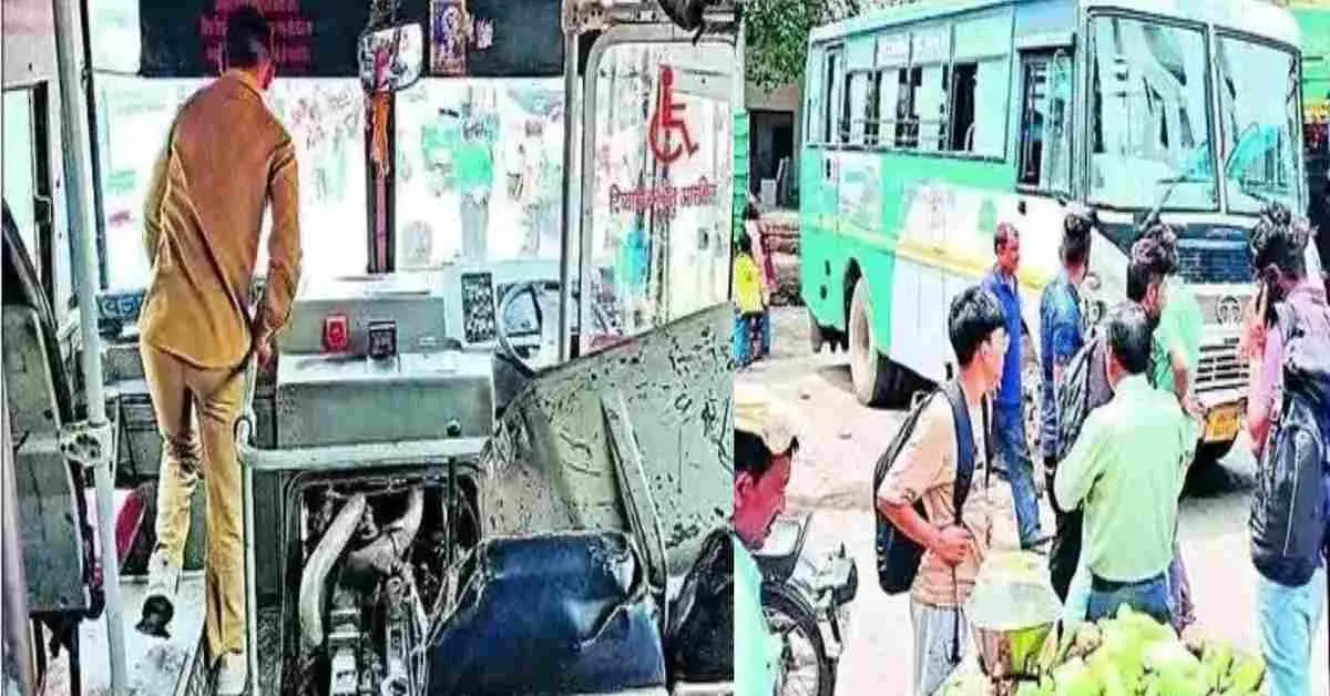 Uttarakhand roadways fire: Roadways bus Kotdwar to Noida catches fire, passengers jump windows breaking news today