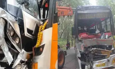 Dehradun accident news today: car bus accident rishikesh highway breaking news live today uttarakhand live news today