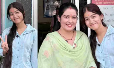 Uttarakhand news: Rudrapur CBSE Topper 2026 Prachi matela jaycess public School deepa Matela aipan