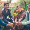 Chamoli shiv Singh farswan Fruit Tree planting After Wedding Environmental protection awareness program
