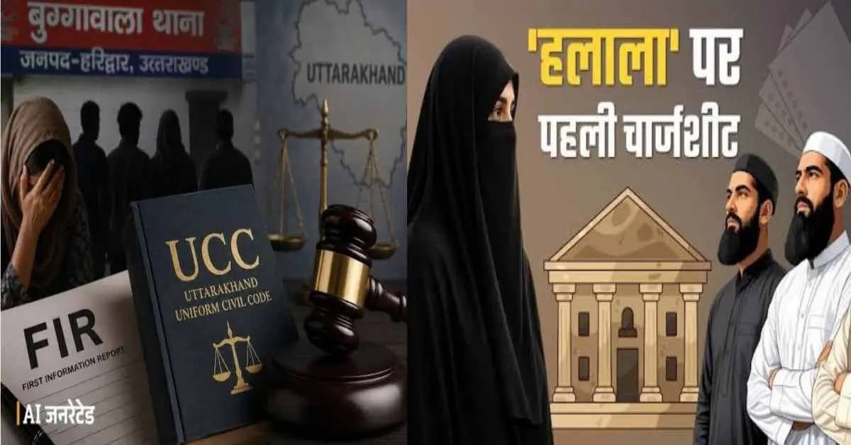 Uttarakhand UCC news: First case of Halala under UCC in Uttarakhand, FIR against 8 including husband haridwar breaking news today