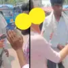 Haridwar Breaking News Today : bahadrabad girl Slaps Man in Haridwar for taking photo in auto video viral