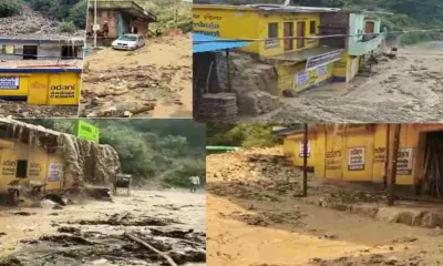 Tehri rain news today: Heavy rain in Tehri Garhwal debris entered houses, vehicles buried, Jaunpur block Thatyur uttarakhand breaking news today