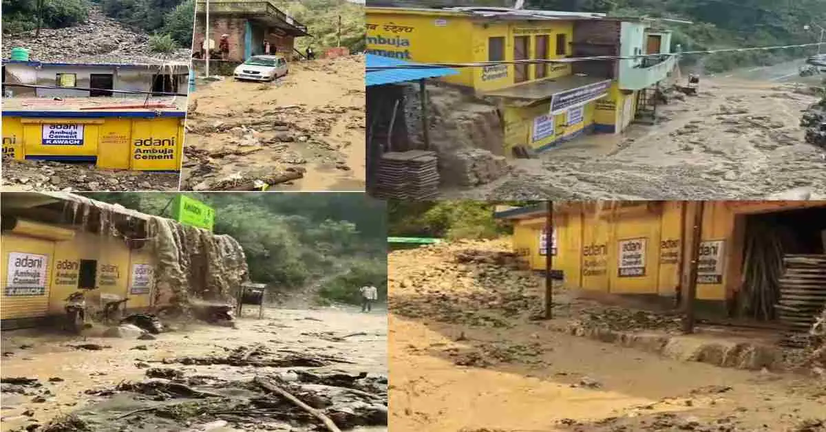 Tehri rain news today: Heavy rain in Tehri Garhwal debris entered houses, vehicles buried, Jaunpur block Thatyur uttarakhand breaking news today