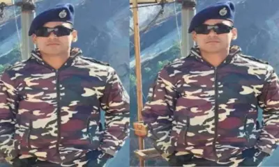 Pithoragarh bike Accident SSB: jawan soldier himanshu kumar died in bike Accident gangolihat road today.