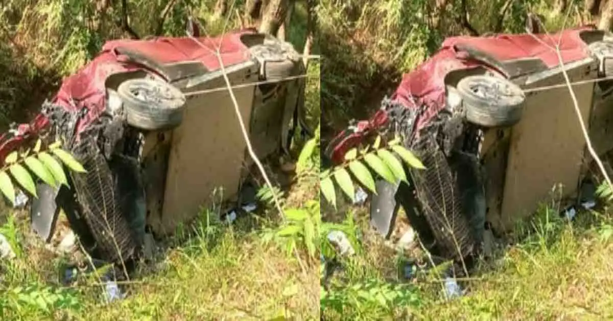 Nainital car Accident today: 5 died in car fell into ditch bhowali road Accident uttarakhand breaking news today accident news today