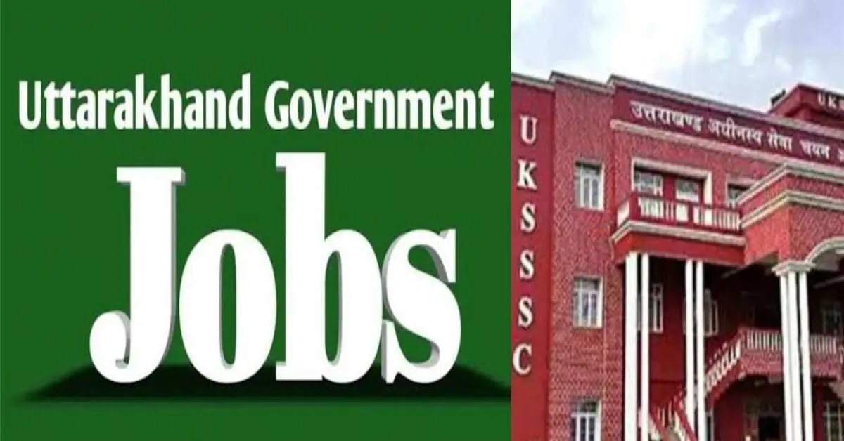 Uttarakhand govt job: UKSSSC new bharti 2026 for group c 90 post of agriculture department Uttarakhand latest news today