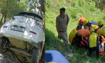 Uttarakhand news live: car fell into ditch 3 people of family died ukhimath Rudraprayag car Accident today uttarakhand breaking news
