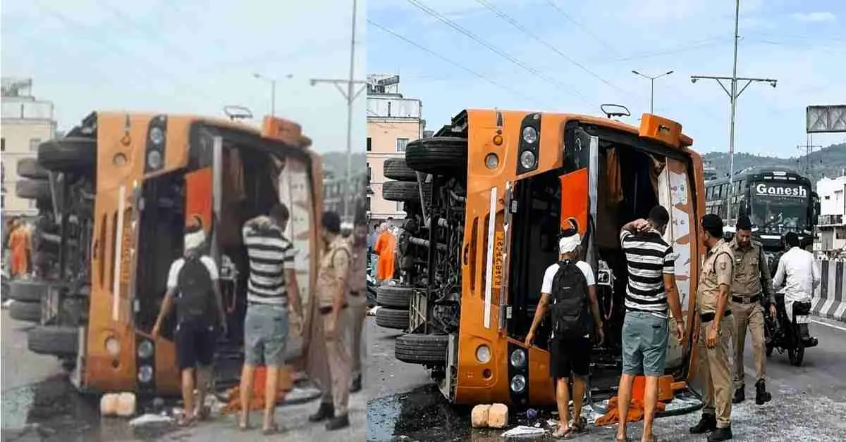 Uttarakhand bus accident: haridwar bus accident today Rajasthan women died 16 injured uttarakhand breaking news live update uttarakhand accident news