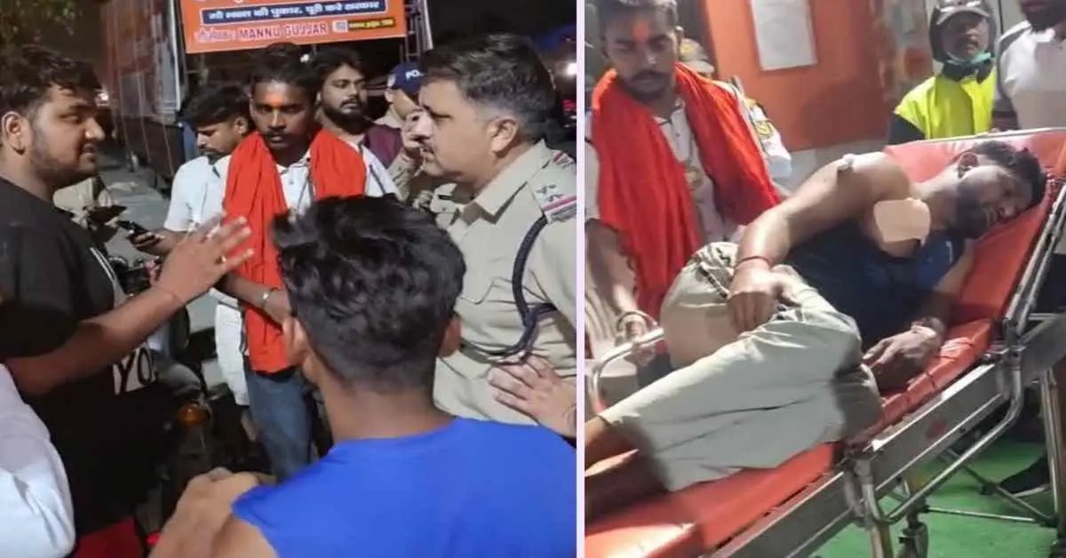 Haridwar news today: Kanwaria ajay returning from Haridwar with Ganga water shot haridwar firing.