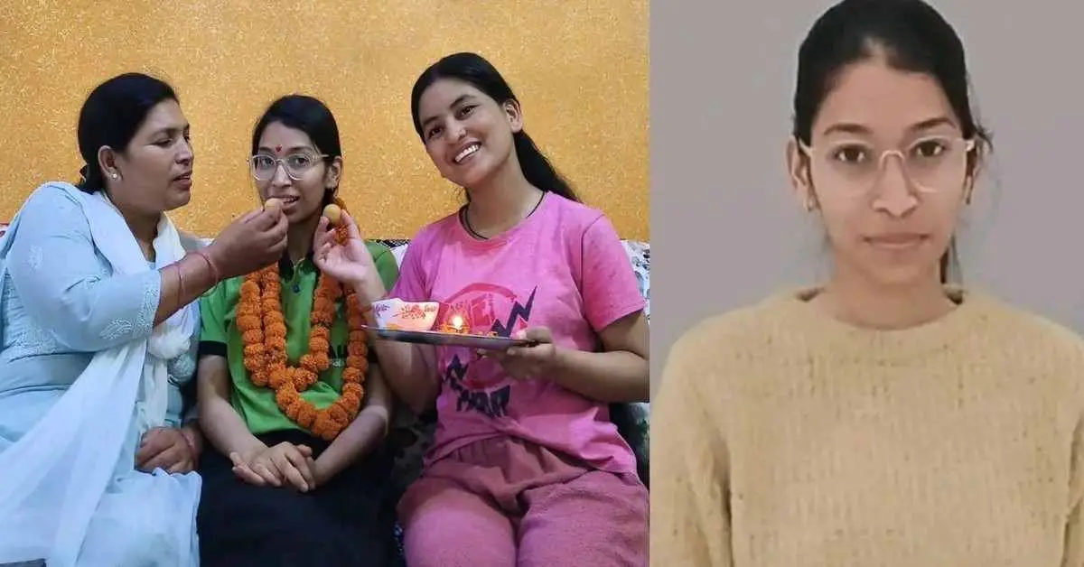 JEE advanced result 2026: Tanisha Bisht from nandanagar Chamoli clears JEE exam, selected in IIT.