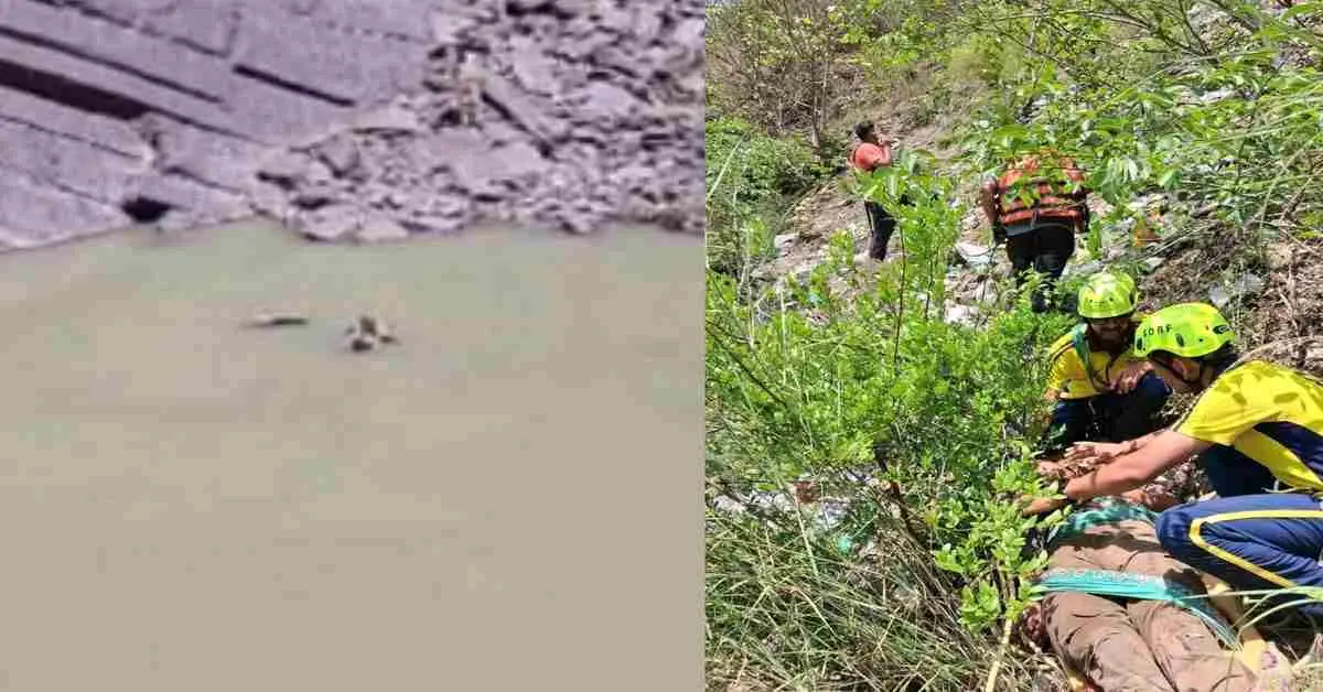 Devprayag car Accident: 2 died so far badrinath highway inova car fell into Alaknanda river today uttarakhand breaking