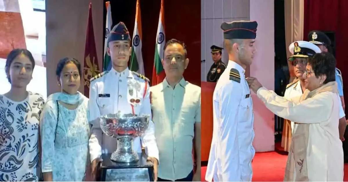Uttarakhand news NDA: Piyush Rautela Sainik school ghorakhal tops NDA 150 batch passing out won silver medal NDA pop breaking news today