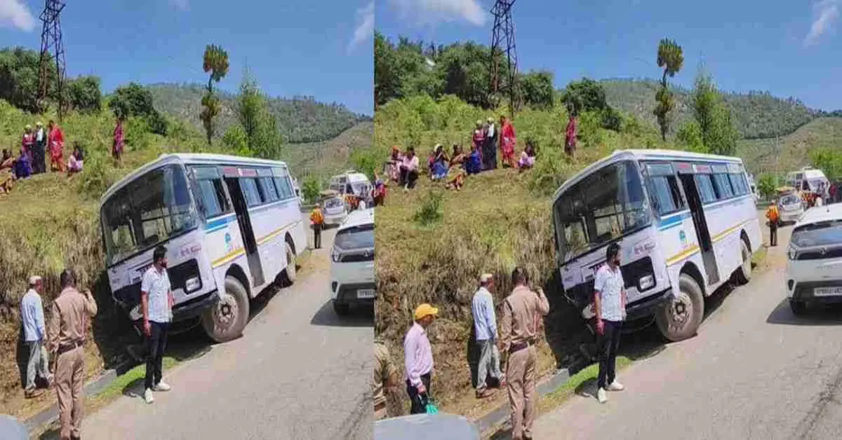 Uttarakhand roadways accident: Dharchula bus accident driver beniram thawal died but saved 34 lifes lohaghat today