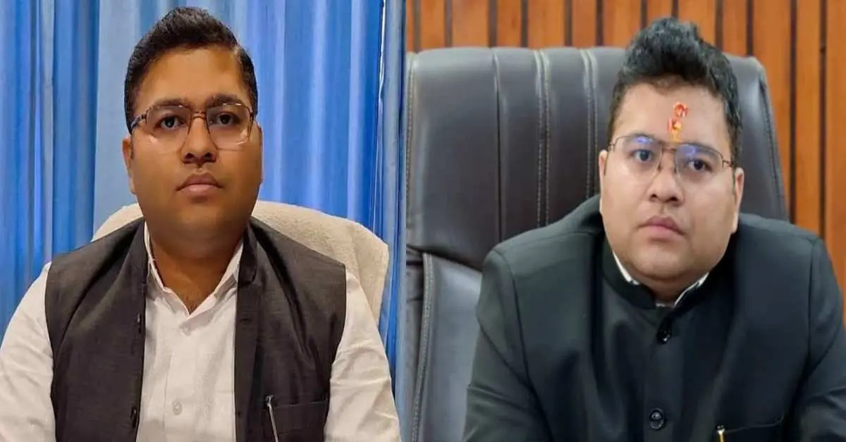 Uttarakhand news: Rudraprayag DM Vishal Mishra included in the top 50 district magistrates of India.
