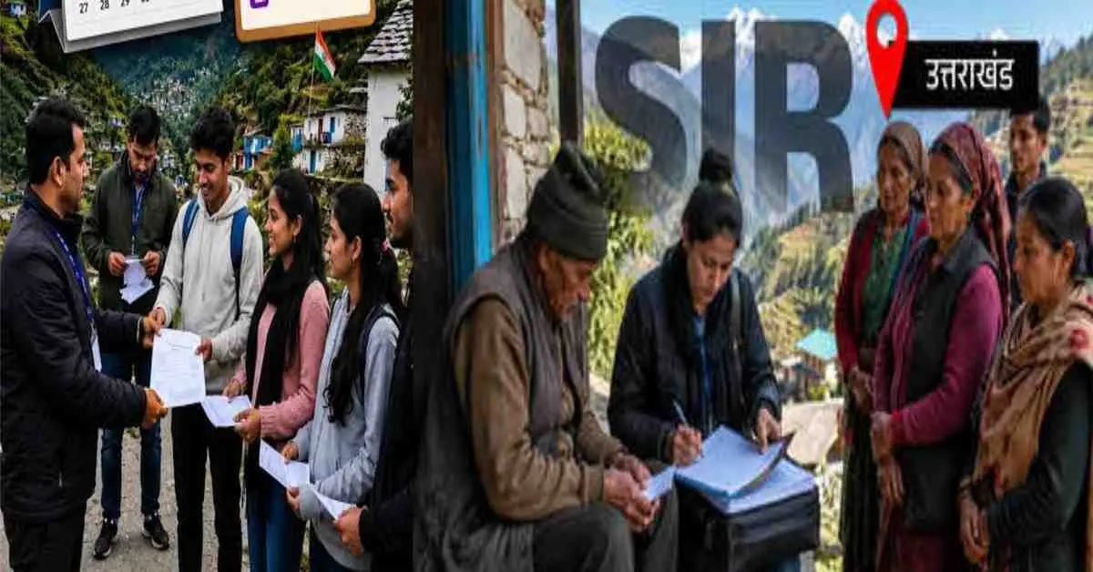 Uttarakhand SIR News today: BLO will visit every house from today 8 june keep family members photos ready voter list