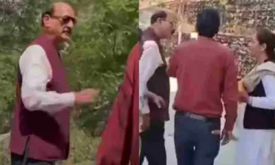 Uttarakhand: Tehri Garhwal Breaking News Minister Subodh Uniyal Entering Polling Booth Narendra Nagar