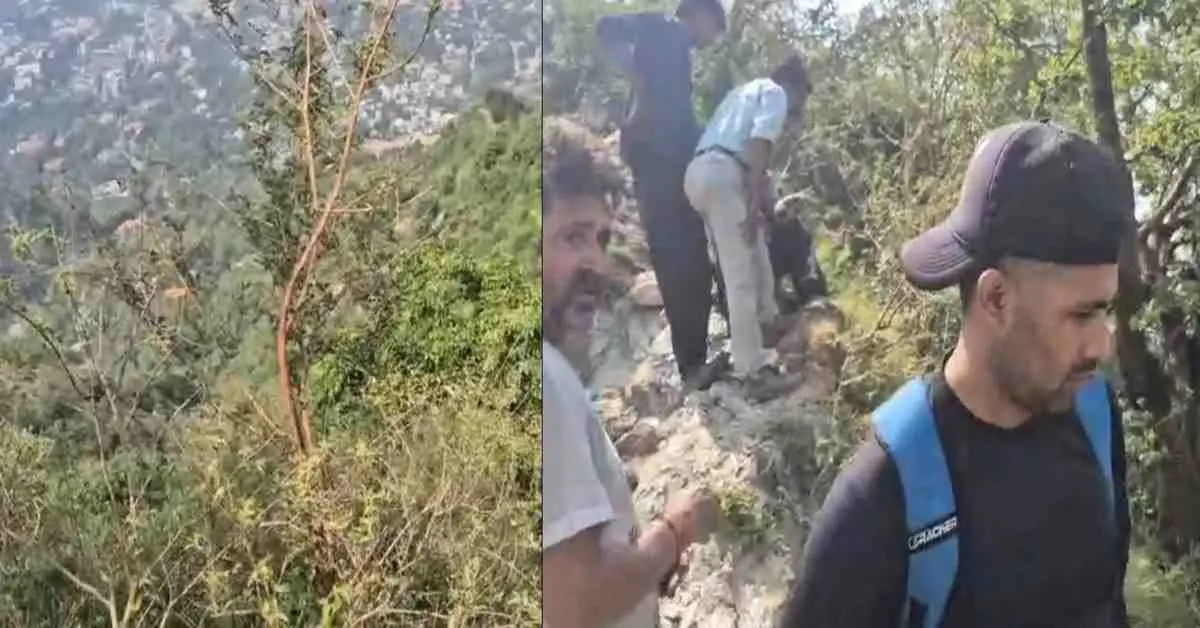 Mussoorie car Accident today: news of 4 died in gajiyabad car Accident mussoorie road today rescue continue. Uttarakhand breaking news live