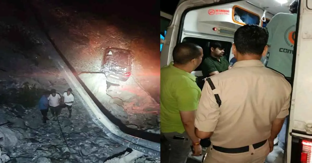 Champawat Car Accident Today: Car coming from Munsiyari to Champawat accident in chalthi road 5 critically injured.
