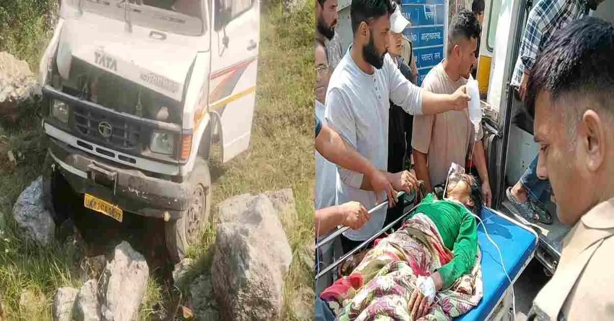 Bageshwar accident news today: 2 died including driver bhojan mata in kapkote road truck accident