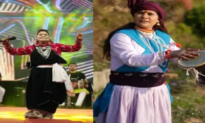 Uttarakhand News: Folk singer Hema Negi Karasi receives the Ustad Bismillah Khan Yuva National Award 2024 uttarakhand breaking news today