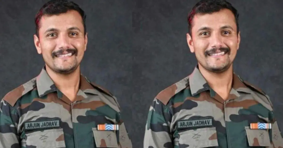 Arjun Rajendra Jadhav of Satara, Maharashtra Martyr Jawan in Jammu & Kashmir Indian army news today