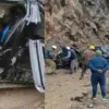 Pithoragarh Bolero accident today: heavy landslide boulder fell into bolero on Dharchula road breaking news.