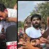 Big Breaking News: Cockroach Janta Party Founder Abhijeet Dipke Slapped Repeatedly At Jaipur Protest