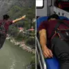 Uttarakhand news: tehri Garhwal Devprayag Bungee Jumping accident Lakshya Rastogi Dies Cardiac Arrest