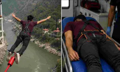 Uttarakhand news: tehri Garhwal Devprayag Bungee Jumping accident Lakshya Rastogi Dies Cardiac Arrest