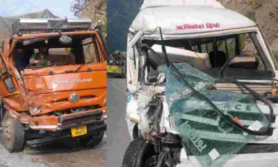 Uttarakhand news: Rishikesh-Badrinath Highway Accident: Tempo Traveller and Truck Collide Head-On, Two Injured