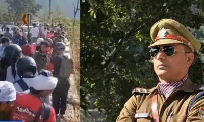 Uttarakhand police accident: scorpio fell into ditch Ganga river shivpuri SHO vinod sharma died rishikesh badrinath highway