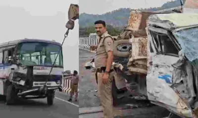Uttarakhand news: Haridwar Road Accident 3 Killed as Roadways Bus Collides Head-On with Pickup Van