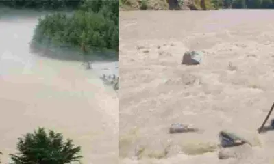 Uttarakhand: Uttarkashi Bhagirathi River Lake Rising Water Level Raises Flood Risk Near Harsil Dharali