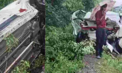 Uttarakhand Accident News: Speeding Creta Hits Multiple Vehicles in Jolly Grant Dehradun Two Injured