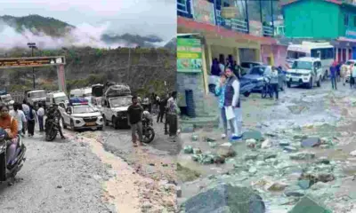 Uttarakhand news: Badrinath Highway road condition today Blocked at Gulabkoti Due to Heavy Rain, Pilgrims Await Road....