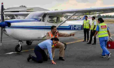 Kanpur Aircraft Accident: Trainee Pilot Riya Batra Injured After Walking Into Spinning Propeller, DGCA