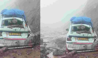 Uttrakhand Landslide News: IN Pauri satpuli gumkhal Boulder Hits Car, Six Family Members Safe