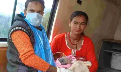 Uttarakhand Breaking news today: Rudraprayag jasoli 108 Ambulance Helps Woman Deliver Baby Safely