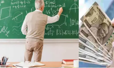 Uttarakhand teacher news today: Income certificate showing govt teacher's annual salary ₹6,000 jaspur udham Singh Nagar