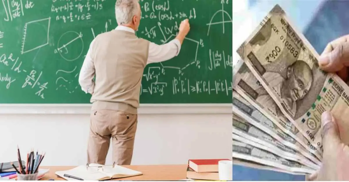 Uttarakhand teacher news today: Income certificate showing govt teacher's annual salary ₹6,000 jaspur udham Singh Nagar