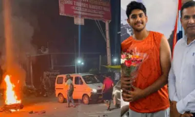 Haldwani bike Accident today: truck bike Accident 11th class student siddarth died lalkuan road news