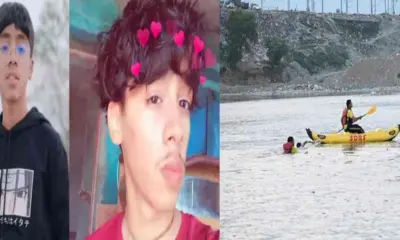 Haldwani News Today: 12th student priyanshu bisht of lalkuan died drowning in Gaula river bridge haldwani video viral