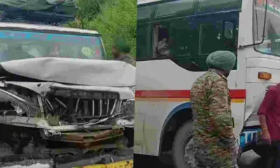 Uttarakhand Karnaprayag breaking News: Two Injured After Bus and Taxi Collide on Badrinath Highway