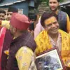 Uttarakhand news: Almora Rajpal Yadav Visit Jageshwar Dham and dol ashram with Hemant Pandey