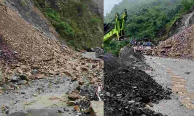 Uttarakhand Heavy Rain News: Badrinath Highway Blocked After Landslide, Pilgrims Stranded
